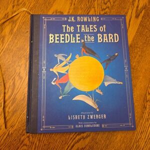 J K‎ Rowling The Tales of Beedle the Bard Illustrated Book Albus Dumbledore